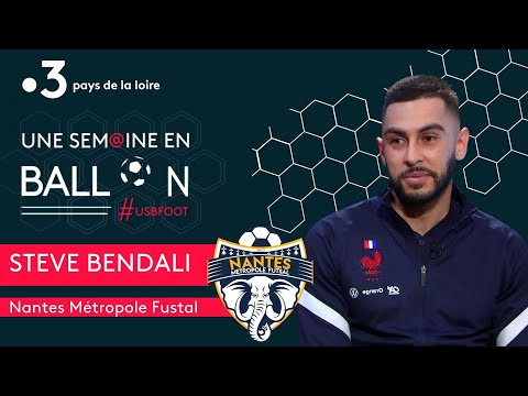 FOOTBALL : Steve Bendali, capitaine du Nantes Métropole Futsal [USBFOOT n°97]