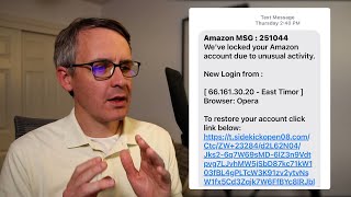 Amazon Scam Text Account Locked Due to Unusual Activity, Explained