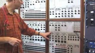 Video thumbnail for ERIC CHASALOW -  BUCHLA 100 Lesson - Part 1 by Eric Chasalow
