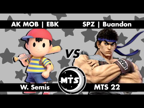 MTS 22: Winners Semis - AK MOB | EBK (Ness) vs SPZ | Buandon (Ryu)