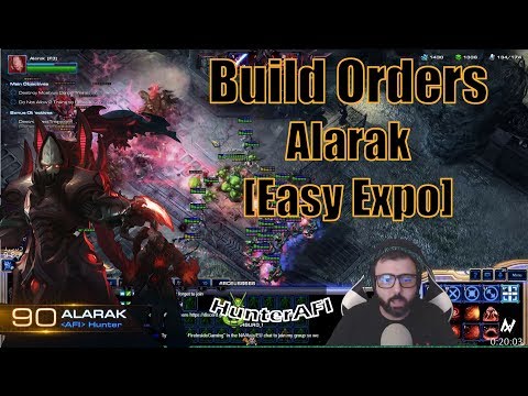 Best Build Order Alarak [Easy Expo]