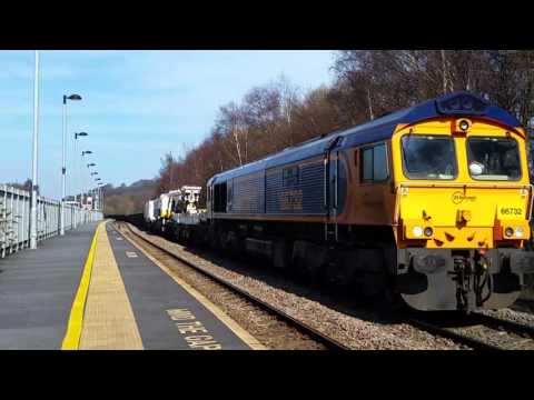 Chesterfield Station 14/03/16 Classes 31/43/56/60/66