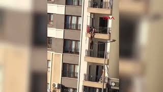Kahramanca davranış kamerada: Kız çocuğunu böyle kurtardı