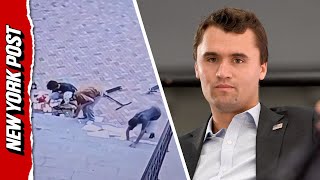 チャーリー・カーク記念碑、破壊された後、地元の子供たちによって修復される