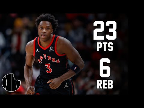 O.G. Anunoby Highlights | Raptors vs. Lakers | 7th Dec 2022