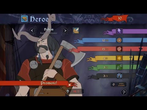 Let's Play "The Banner Saga 2" Part 02 - Reviewing Our Heroes
