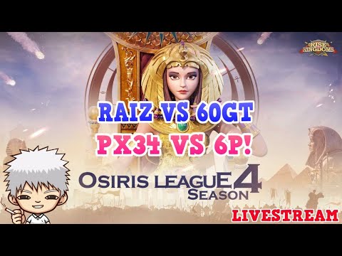 LIVE 12:45 UTC - Osiris League: 60GT vs RAIZ And PX34 VS 6P! And Some Champion Of Olympia!