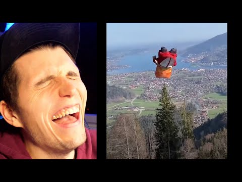 Paluten REAGIERT auf Mini Paluten fliegt durch die Luft (er stolpert)...