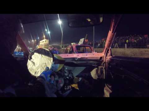 Micro Bangers Emmen OLIEBOLLEN RACE 17/12/2016 Destruction Derby Onboard 20 Florian Duhem Partie 1