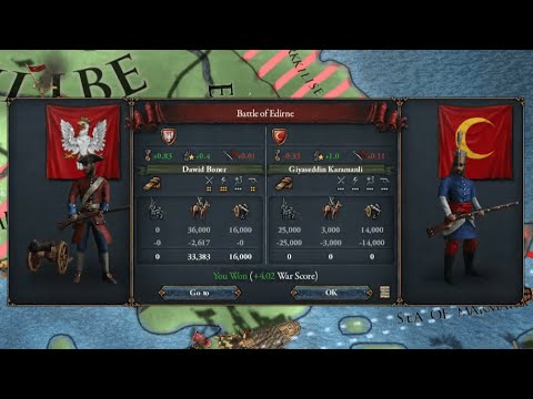 [EU4] Cavalry Only Poland STACKWIPES Ottomans