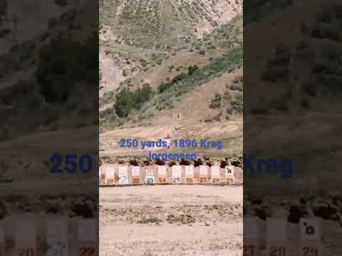 Range time with an ANTIQUE! 1896 krag in 30-40 krag! #rifle #shooting #rangeday #antique #classic