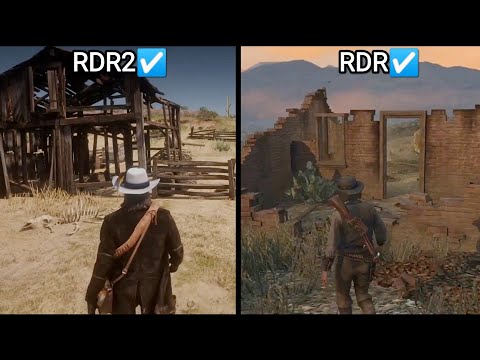 You Can Find The Home Of Red Harlow In New Austin (RDR Vs RDR2 location)