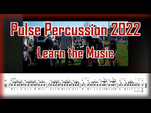 Pulse Percussion 2022 Snare Break (Learn the Music) Reupload