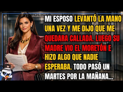 My husband hit me once and told me to shut up. Then his mother saw the bruise...