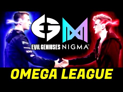NIGMA vs EG — MIRACLE vs ARTEEZY OMEGA League Group Stage