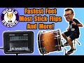 I Attempt 9 MORE World Records (Fastest Bass Drum, Most Stick Flips, and More!)