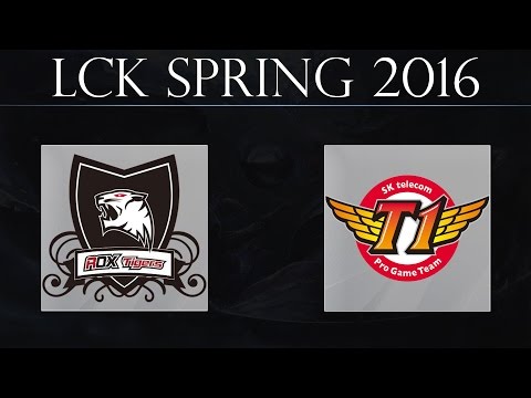 ROX Tigers vs SK Telecom T1 - Grand Finals LCK Spring 2016 Game 1