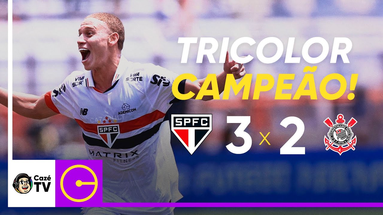 MELHORES MOMENTOS: SÃO PAULO 3 X 2 CORINTHIANS | FINAL | COPINHA 2025