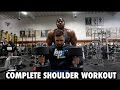 EXERCISES FOR HUGE SHOULDERS | VLOG IN CALIFORNIA