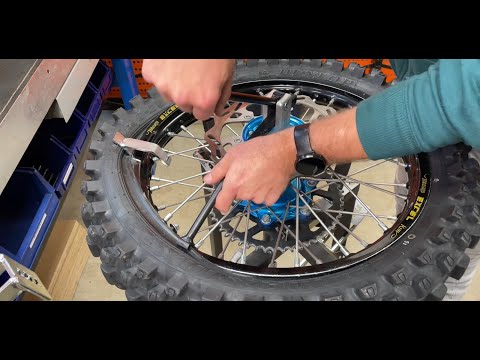 How to mount a dirt bike tire the smart way - TMT Tire Mounting Tool - The Original - Instructions