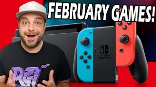 10 NEW Nintendo Switch Games for February 2020!