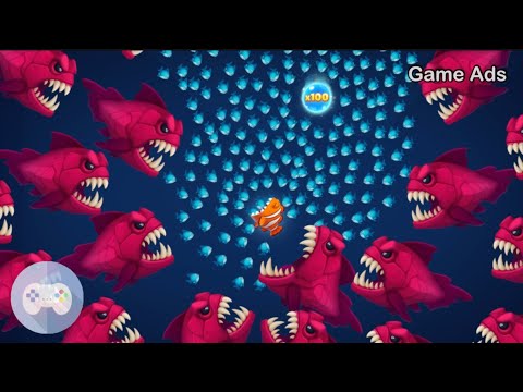 Fishdom Ads Mini Games Review Part 24 New Levels Amazing Help Fish Defeat The Bloop