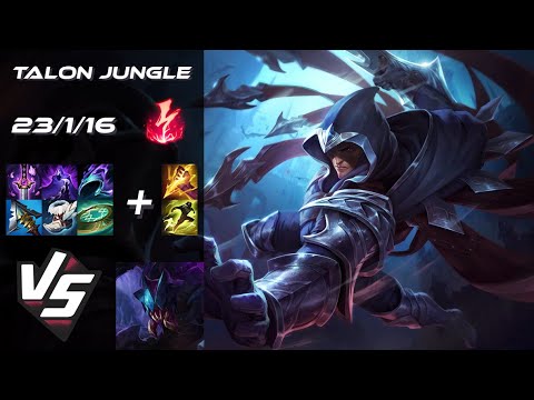 JUNGLE Talon vs Rek'Sai - NA Grandmaster Patch 25.S1.8