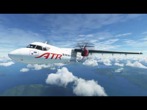 Microsoft Flight Simulator and the Asobo ATR 42/72-600.
