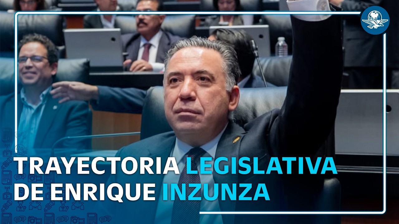 Enrique Inzunza y su trayectoria legislativa; cuenta con una sola iniciativa propia