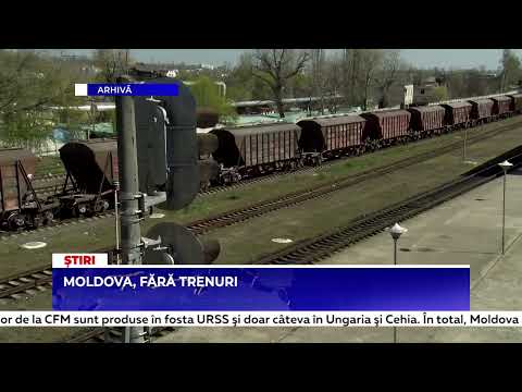 Moldova, fără trenuri