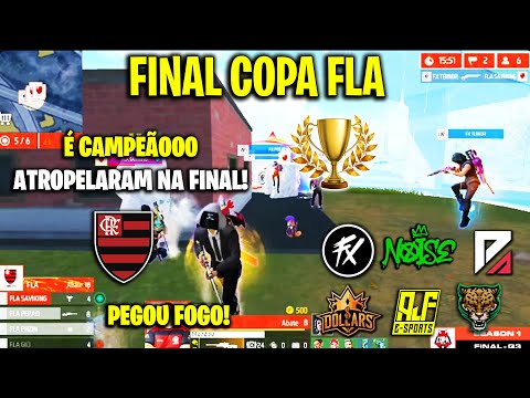 É CAMPEÃOO! FLAMENGO ATROPELOU NA FINAL! LUCI MVP! FLUXO NOISE DOLLARS FAZ O P AJF FINAL COPA FLA!