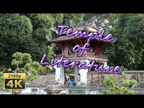 The Temple of Literature in Hanoi - Viet