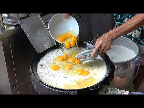 Comida de rua da Malásia Johor Bahru Ostra frita