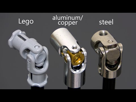 Testing Lego-compatible Universal Joints (max torque, max angle, etc)