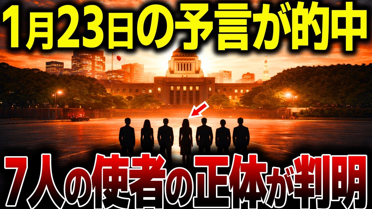 予言の日は“今日”だった…2026年1月23日、宜保愛子が遺した「7人の使者」の予言が的中した【総集編】【都市伝説】【予言】