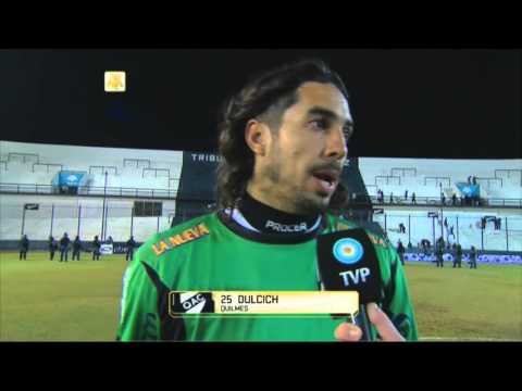 Dulcich: "Vamos a salir adelante". Quilmes 1 - Godoy Cruz 3. Fecha 14. Primera División 2016