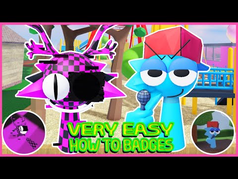 Roblox Update - How to get 2 Badges in 3D Sprunki Retroplay