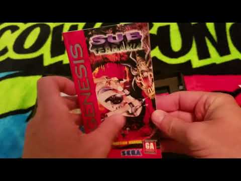 Sub-Terrania (Sega Genesis) Unboxing - Factory Sealed Retro Game!!!