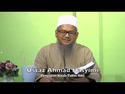 20230326 Ustaz Ahmad Hasyimi : Pengajian Kitab Talbis Iblis