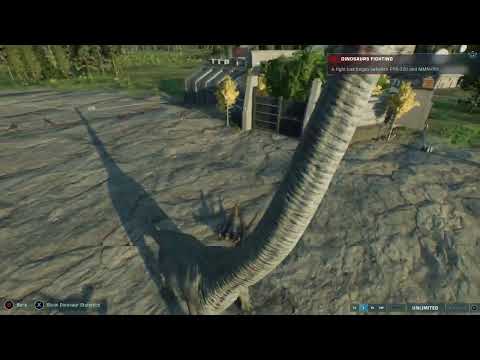 60 Pyroraptors vs Mamenchisaurus Jurassic World 2 Dominion