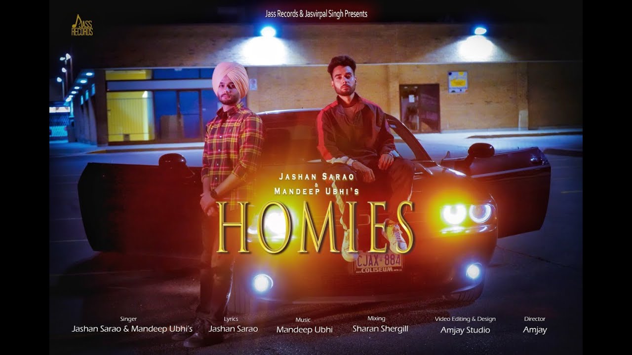 Homies  Lyrics - Jashan Sarao , Mandeep Ubhi Lyrics