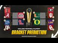College Football Playoff Bracket If Season Ended Today 3 Big Ten 6 SEC Teams In The Mix