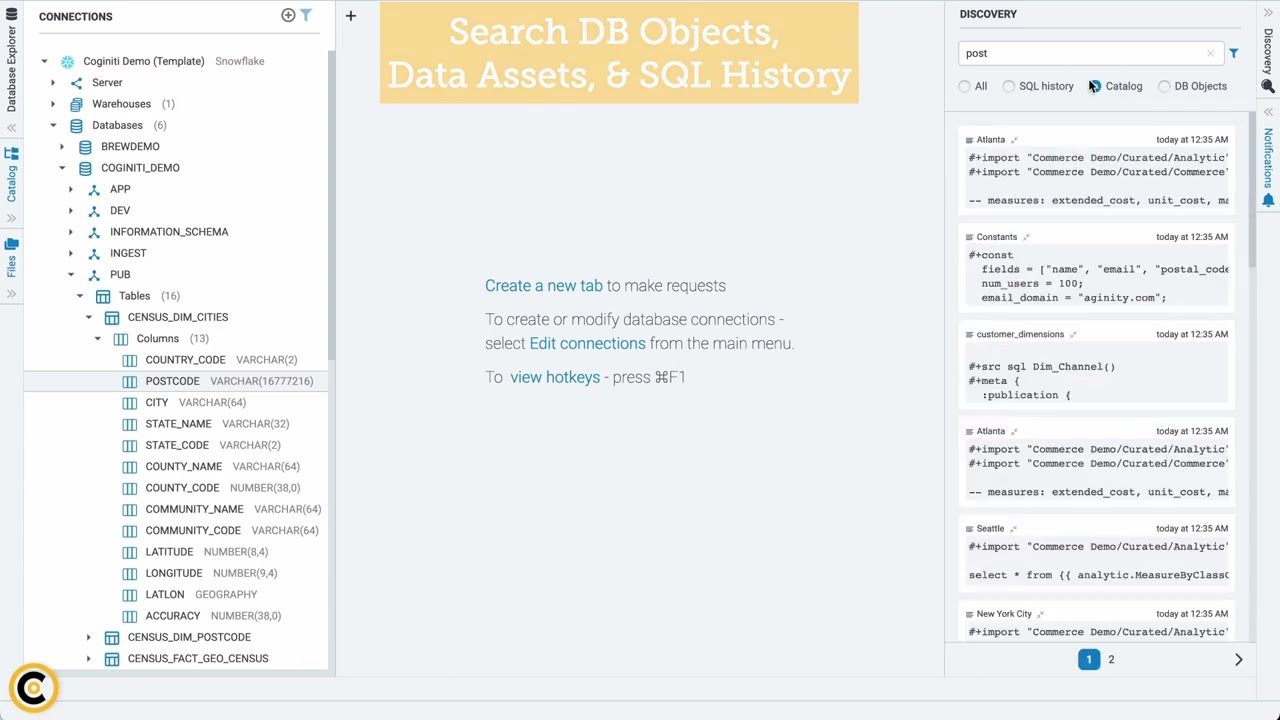 Coginiti Pro Overview: The SQL Analysis Tool that Elevates Your Productivity