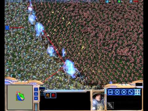 2000 Marines vs 1000 Zealots