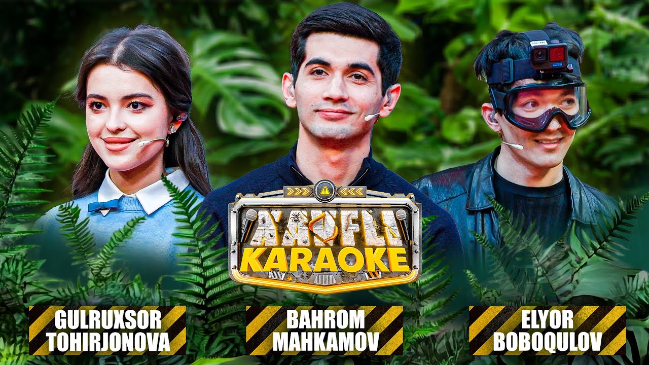 XAVFLI KARAOKE - GULRUXSOR TOHIRJONOVA x ELYOR BOBOQULOV x BAHROM MAHKAMOV