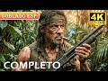 Doblado Al Españo Sylvester Stallone Lucha Solo En La Jungla Tiro A Tiro Sin Tregua