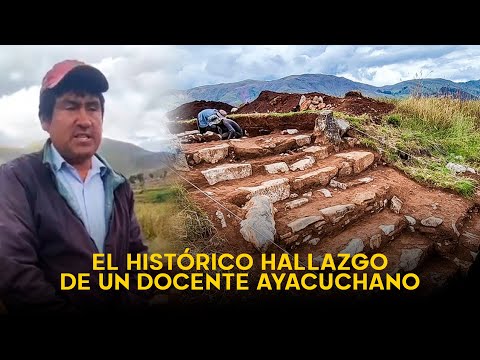 ¡Histórico! Docente ayacuchano descubre centro ceremonial con 3 mil años de antigüedad en Apurímac