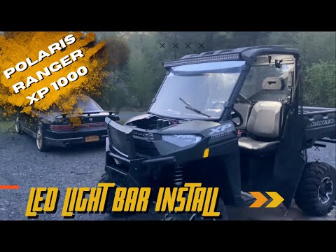 Polaris Ranger XP 1000 - Led light bar install