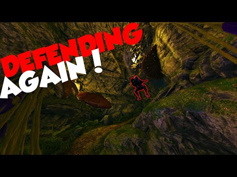 They Tried to Raid us with this OP DINO!! - Ark Small tribes PvP 1/2