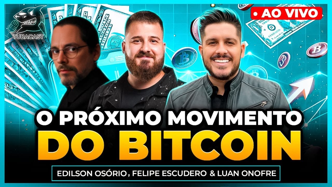 O BITCOIN VAI EXPLODIR QUANDO? Com BITNADA & EDILSON OSORIO | Tubacast (453)